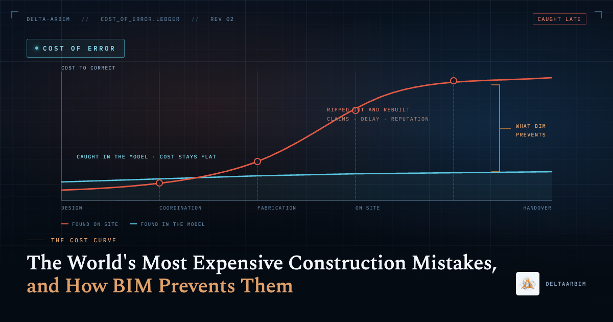 The World's Most Expensive Construction Mistakes, and How BIM Prevents Them